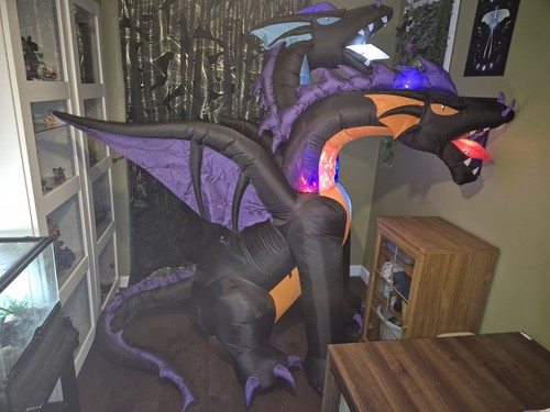 Giant two headed dragon - giant, 2.1m