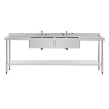 Vogue Stainless Steel Double