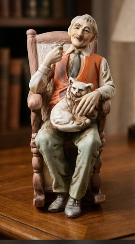 Vintage porcelain figurine - vintage,
