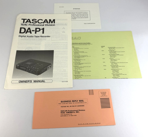 Oem original tascam p1 - oem, da-p1