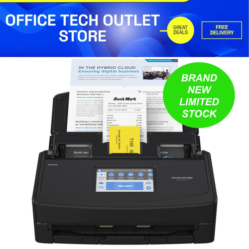Scansnap ix1600 black document - black,