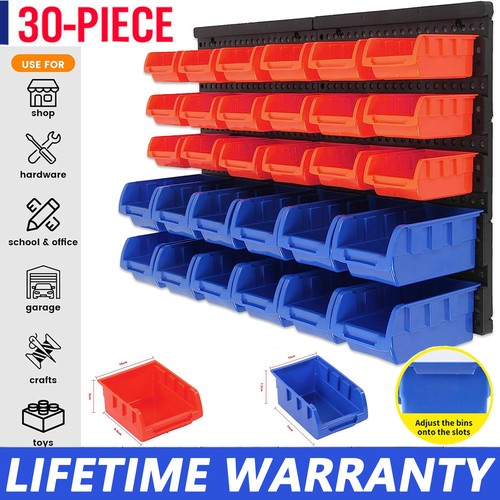 Plastic bins wall mounted - wall,