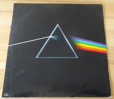 PINK FLOYD-DARK SIDE OF THE MOON--STEREO-12"VINYL LP-UK HARV 804+POSTER+CARD-V/G