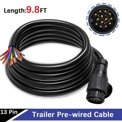 Pin plug pre wired for - pin, pre-wired