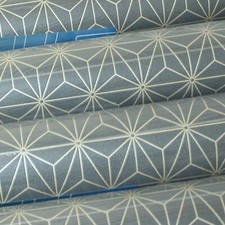 4 Rolls Black Gold Textured