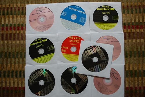 Cdg karaoke discs - 10,