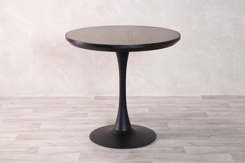 Brass top cafe table - cafe,