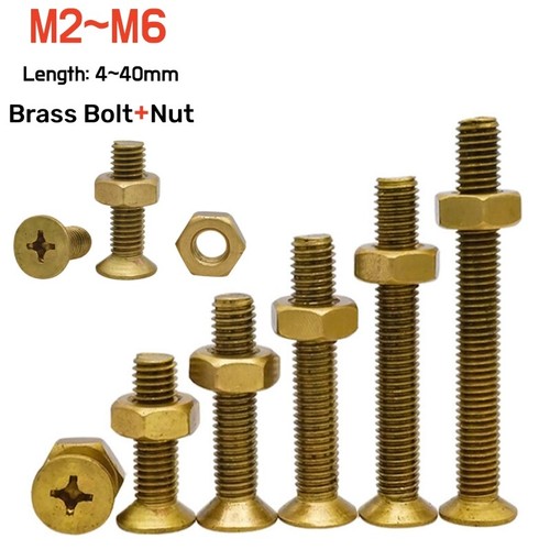 Solid brass phillips - brass,