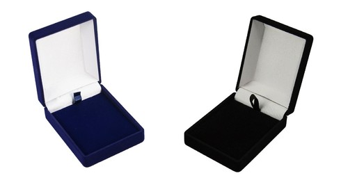 Velvet pendant drop earring - drop,