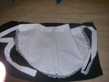 Victorian waist apron - apron,