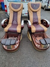 2 x JK London Professional Massage Chairs and Pedicure Spa