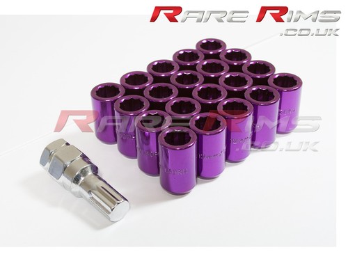 Purple tuner wheel nuts - purple,