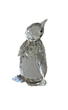 Swarovski silver crystal Large Penguin with carton