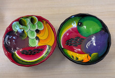 2 x Talavera style Mexican