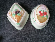 Vintage Jelly Moulds X 2