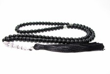 6mm x 99 Black GLASS PEARL