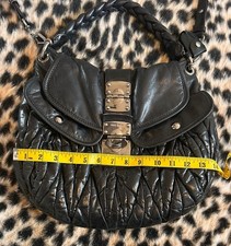 Miu Miu Matelassé Coffer Hobo