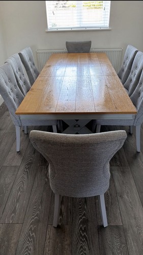 Seater dining table and - 8-seater,