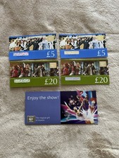 £50 Theatre Token Physical Paper Vouchers Christmas Gift With No Expiry Date