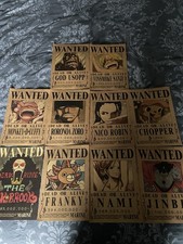 One Piece Wanted Posters