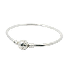 Genuine PANDORA 590713 Moments Bangle 19 - 20 cm Bracelet Size 21