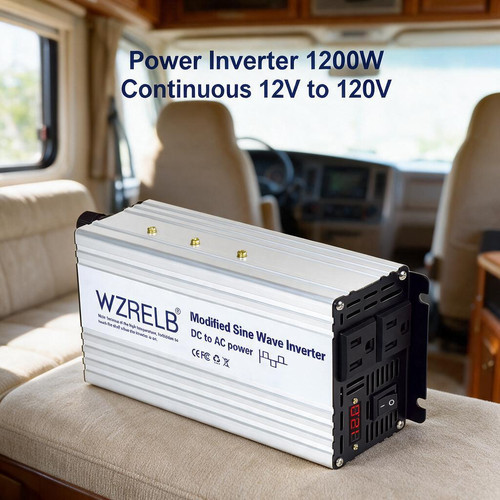 Power inverter 1200w ac - inverter, dc