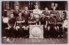 Football Team Champions RPPC