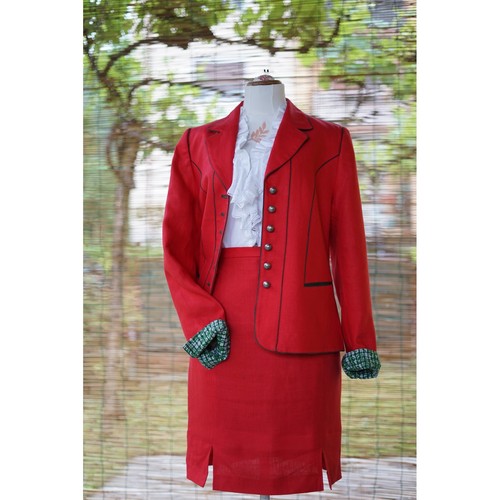 Complete tyrolean linen jacket - complete,