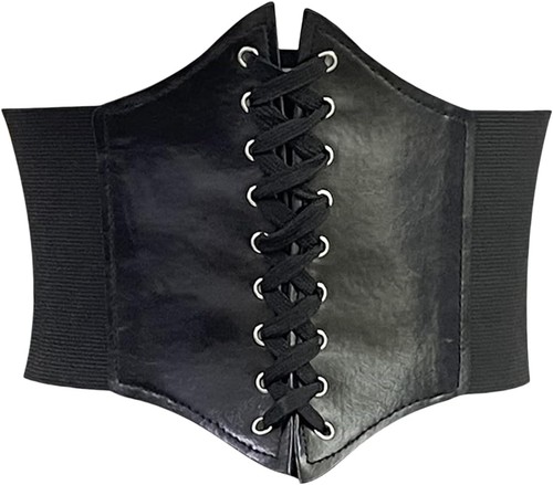 Black corset belt pirate - black, belt,pirate