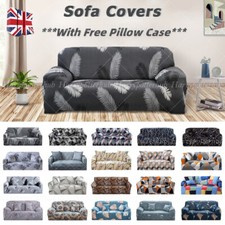 Sofa Cover 1 2 3 4Seater Elastic Settee Stretch Slipcover Couch Floral Protector
