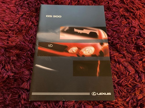 Lexus gs300 brochure 1998 - gs300,