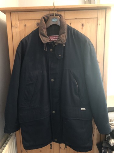 Men blue dannimac jacket - dannimac,