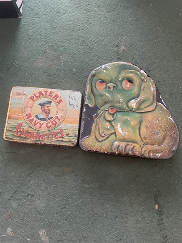 Vintage tobacco tins - tobacco,