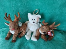 TY beanie babies Christmas