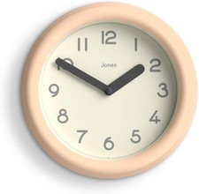 Small Beige Wall Clock 22cm