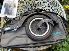 Wheelchair Freewheel off road all terain front wheel clip on adaption excellent