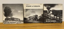 3 Vintage Vinyl 7 Records Recordings of Steam Trains. Good Condition See Photos