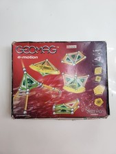 GEOMAG E-Motion Magnetic Construction Toy (38pcs, Used Box)