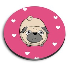 Round MDF Magnets - Adorable