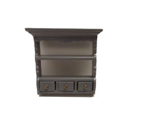 Dolls House Grey Shelf with