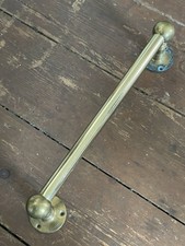 Reclaimed Antique Brass Towel Rail
