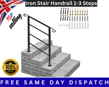 Iron Stair Handrail 1-3 Steps