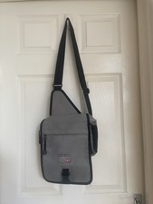 Vintage Quiksilver Messenger Crossbody Bag Grey 