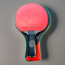 Vintage Butterfly Tackiness-D Table Tennis Paddle / Bat In Bag JAPANESE