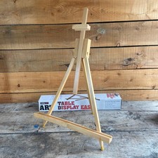 Hobbycraft Table Top Display Easel for Art upto 68cm Tall. Folds Down.