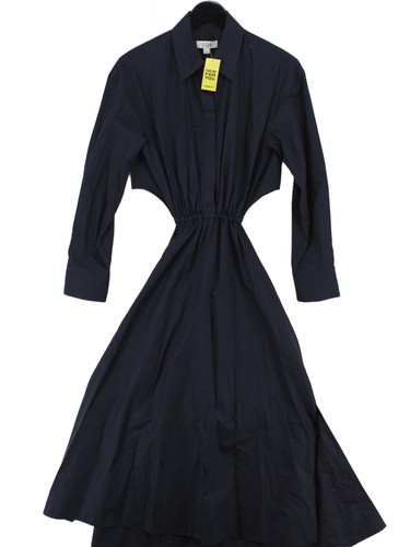 Cos shirt midi dress blue - cos,
