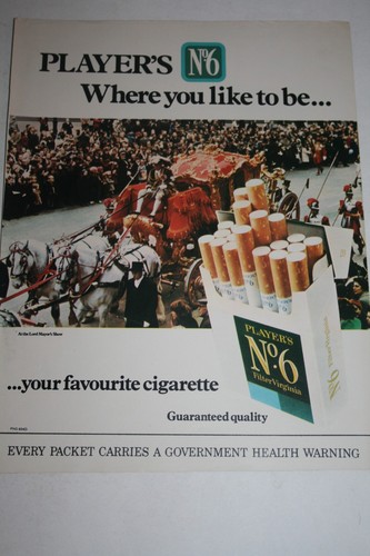 Players cigarettes - 6,