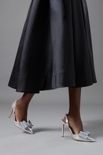 Coast Silver Court Shoes