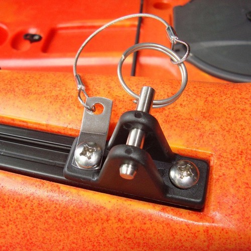 Kayak canoe anchor system - kayak, deck