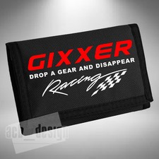 GIXXER Drop A Gear Wallet / Purse Superbike Motorbike Bikes Road Bike Biker Race